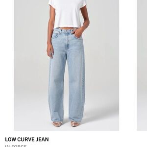 Agolde Low Curve Jean